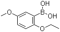 structure of CAS# 957065-85-9, 2-Ethoxy-5-methoxyphenylboronic acid;2-Ethoxy-5-methoxybenzeneboronic acid