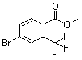 结构式 CAS# 957207-58-8, 4-溴-2-(三氟甲基)苯甲酸甲酯