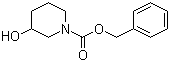 结构式 CAS# 95798-22-4, N-苄氧羰基-3-羟基哌啶