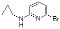 结构式 CAS# 959237-20-8, 6-溴-N-环丙基-2-吡啶胺