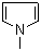 N-甲基吡咯分子结构 (CAS 96-54-8)
