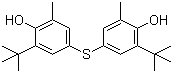 结构式 CAS# 96-66-2, 4,4'-硫联二(6-叔丁基-2-甲基苯酚)