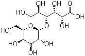 结构式 CAS# 96-82-2, 乳糖酸