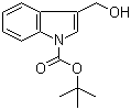 tert-Butyl 3-(hydroxymethyl)-1H-indole-1-carboxylate molecular structure (CAS 96551-22-3)