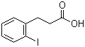 结构式 CAS# 96606-95-0, 3-(2-碘苯基)丙酸