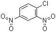 structure of CAS# 97-00-7, 2,4-Dinitrochlorobenzene;1,3-Dinitro-4-chlorobenzene; Dinitrochlorobenzene; Chlorodinitrobenzene; 2,4-Dinitro-1-chlorobenzene; 1-Chloro-2,4-dinitrobenzene