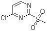 结构式 CAS# 97229-11-3, 4-氯-2-甲磺酰基嘧啶