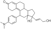 structure of CAS# 97747-88-1, Lilopristone