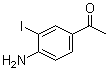 4'-Amino-3'-iodoacetophenone molecular structure (CAS 97776-06-2)