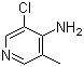 结构式 CAS# 97944-42-8, 3-氯-5-甲基-4-吡啶胺