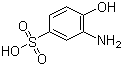 结构式 CAS# 98-37-3, 2-氨基苯酚-4-磺酸; 3-氨基-4-苯酚磺酸