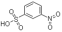 结构式 CAS# 98-47-5, 3-硝基苯磺酸