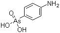 structure of CAS# 98-50-0, 4-Aminophenylarsonic acid;4-Aminobenzenearsonic acid; p-Arsanilic acid
