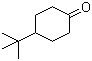 结构式 CAS# 98-53-3, 4-叔丁基环己酮; 对叔丁基环己酮