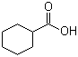 Cyclohexanecarboxylic acid molecular structure (CAS 98-89-5)