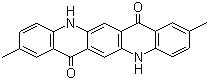 structure of CAS# 980-26-7, Pigment Red 122;5,12-Dihydro-2,9-dimethylquino[2,3-b]acridine-7,14-dione; C.I. 73915