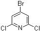 结构式 CAS# 98027-80-6, 4-溴-2,6-二氯吡啶