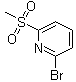 结构式 CAS# 98626-92-7, 2-甲基磺酰基-6-溴吡啶