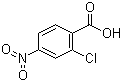 structure of CAS# 99-60-5, 2-Chloro-4-nitrobenzoic acid