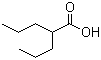 structure of CAS# 99-66-1, 2-Propylpentanoic acid;Dipropylacetic acid; Valproic acid