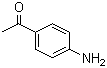 structure of CAS# 99-92-3, 4'-Aminoacetophenone;p-Aminoacetophenone; 1-(4-Aminophenyl)ethanone