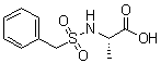 structure of CAS# 99076-56-9, N-[(Phenylmethyl)sulfonyl]-L-alanine;(2S)-2-[(Benzylsulfonyl)amino]propanoic acid