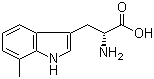 structure of CAS# 99295-80-4, 7-Methyl-D-tryptophan;D-7-Methyltryptophan