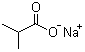 structure of CAS# 996-30-5, Sodium isobutyrate;Sodium 2-methylpropanoate