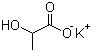 structure of CAS# 996-31-6, Potassium lactate;2-Hydroxy-propanoic acid monopotassium salt
