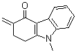 structure of CAS# 99614-64-9, 1,2,3,4-Tetrahydro-9-methyl-3-methylene-9H-carbazol-4-one;1,2,3,9-Tetrahydro-9-methyl-3-methylene-4H-carbazol-4-one