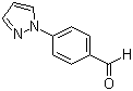结构式 CAS# 99662-34-7, 4-吡唑-1-基苯甲醛