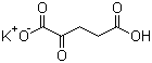 结构式 CAS# 997-43-3, alpha-酮戊二酸单钾盐