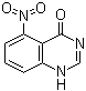 structure of CAS# 99768-67-9, 5-Nitro-4(1H)-quinazolinone;5-Nitro-4(3H)-quinazolinone